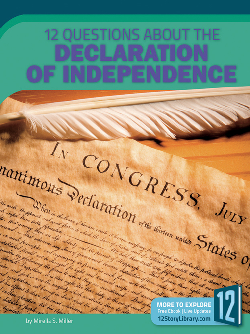 Title details for 12 Questions about the Declaration of Independence by Mirella S. Miller - Available